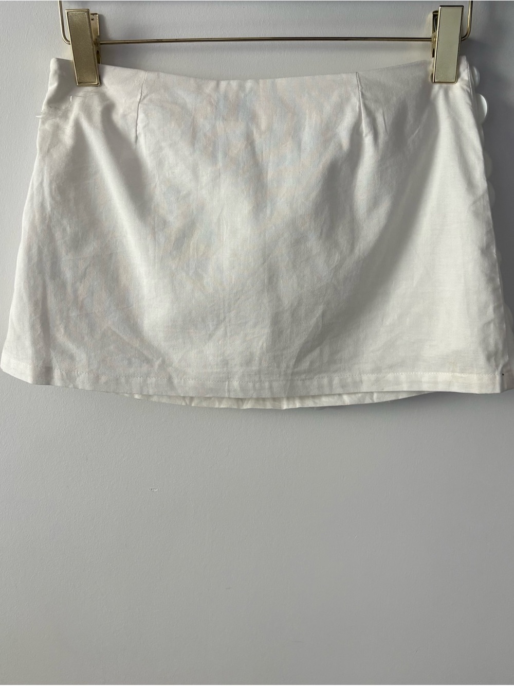 Peppermayo Movie Star Mini Skirt in Pearl - Size 4 - Bridal / Bachelorette - NWT - Picture 4 of 6